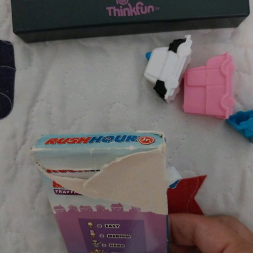 Rush Hour game by ThinkFun used