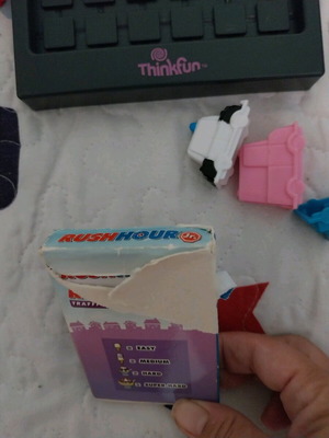Rush Hour game by ThinkFun used