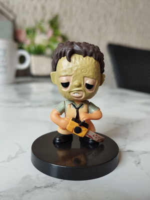 Small figure from horror movie used