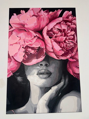 Painting 50x60cm like new, hand painted canvas