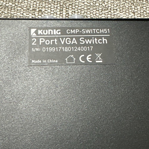 Vga switch like new