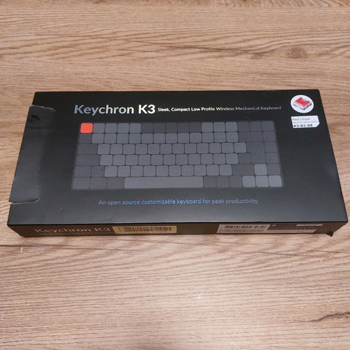 Keychron K3 Low Profile Mechanical Keyboard new, Red Switches