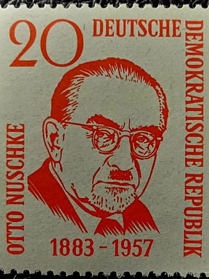Γερμανία DDR 1958 σειρά γραμματοσήμων καινούργια, μονή