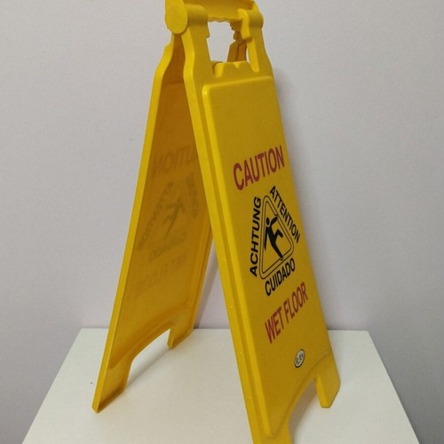 Wet Floor Warning Stand like new