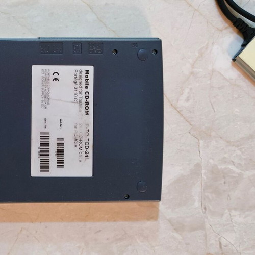 Toshiba external CD-ROM drive used, 24x Mobile CD-ROM