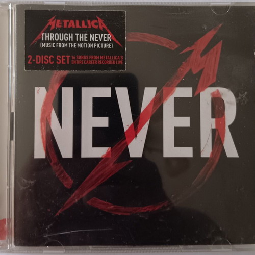 Metallica Through the Never OST 2 CD used, metal