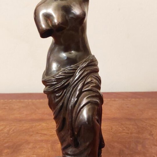 Bronze statue of Aphrodite of Milos like new, 25 cm, Kelesof foundry