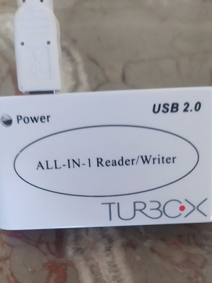 Turbo-X All-IN-1 Card Reader Writer USB 2.0 like new