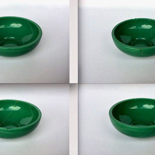 Collectible Malachite Box CURT SCHLEVOGT used