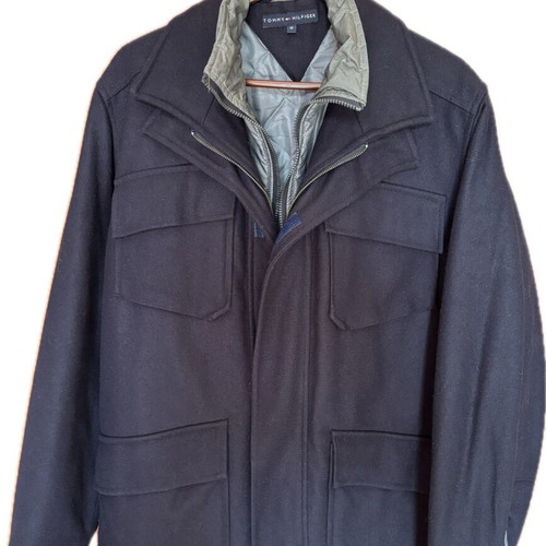 Tommy Hilfiger Vintage coat like new, size Medium, blue