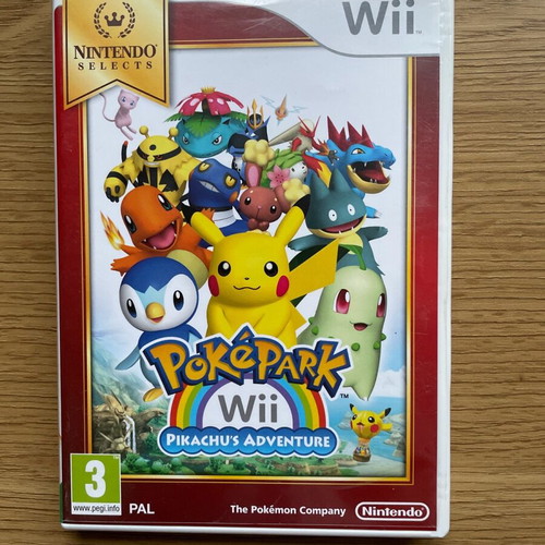 Wii Pokepark Pikachus Adventure used for Nintendo with manual