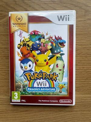 Wii Pokepark Pikachus Adventure used for Nintendo with manual