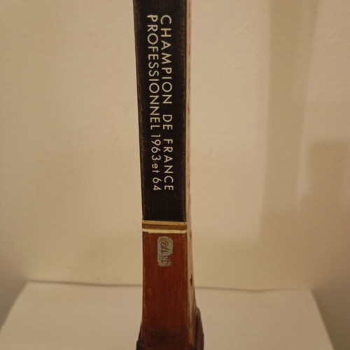 Ξύλινη ρακέτα τένις J.C. Molinari Autograph μεταχειρισμένη, δεκαετία ’60