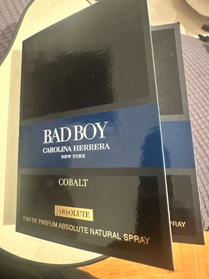Bad Boy Carolina Herrera Eau de Parfum tester 2x1.5ml new