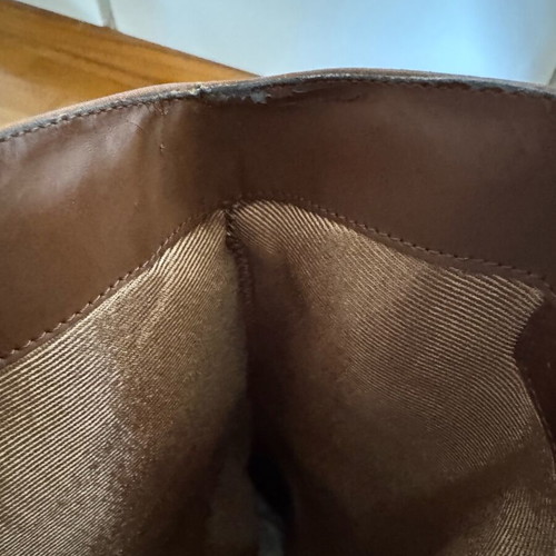 Jessica Simpson leather boots brown size 38 new