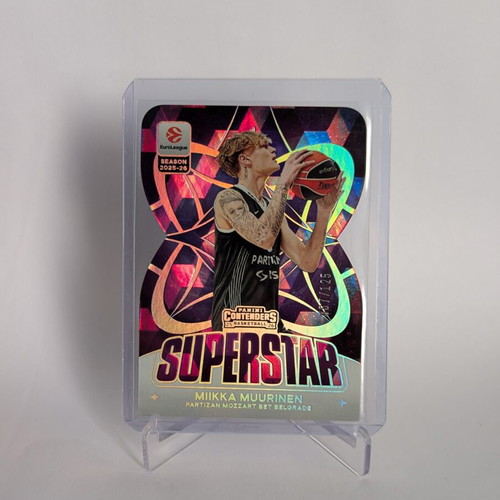 Mikka Muurinen Superstar Insert Contenders Euroleague 2025-26 New