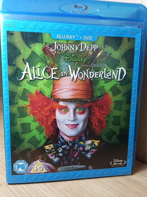 Alice in Wonderland Blu-Ray σαν καινούργιο με αγγλικούς υπότιτλους