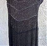  Αμπιγιε φόρεμα με χάντρες