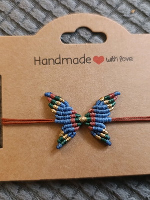 Handmade summer macrame bracelets new, pack