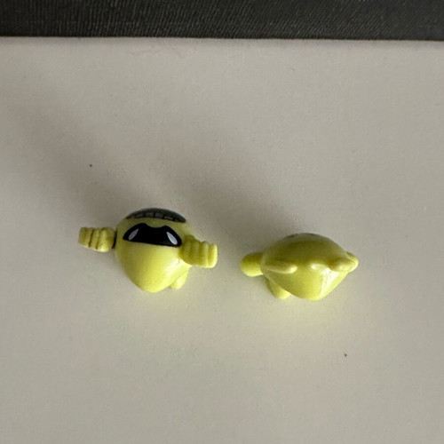 Gogos Crazy Bones rare neon monsters set of 2 like new