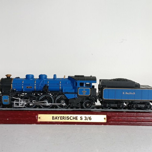 Collector's model locomotives like new, set of German, Swiss and NOHAB M61