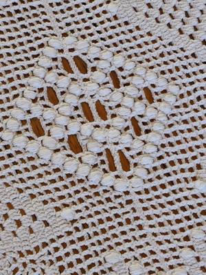 Handmade blanket 160 x 210 cm like new