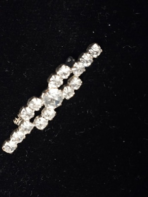 Pin used, white