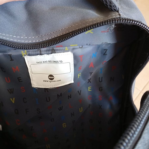 Lyc Sac One Rock 'n' Roll primary school trolley backpack Jurassic used