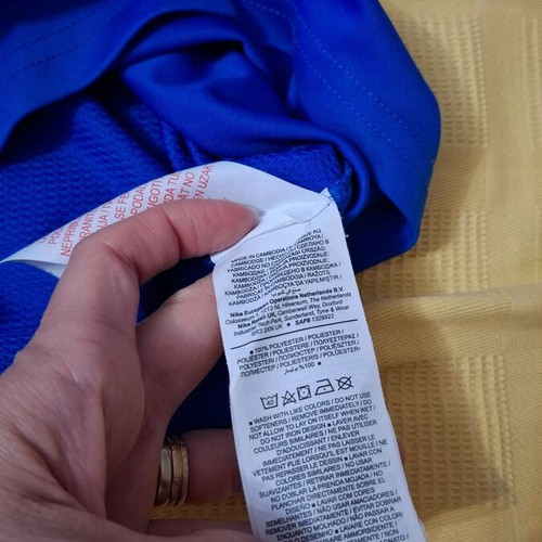 Nike Αθλητική Παιδική Dri-Fit Μπλούζα Μπλε, σαν καινούργιο, 9-11 ετών
