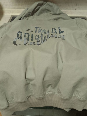 Spring fabric jacket, grey, size L