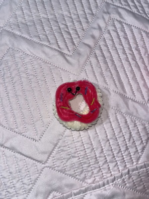 Donut pipe cleaner handmade new