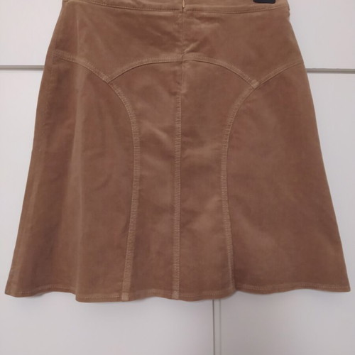 Fidele midi corduroy skirt like new, beige, size M