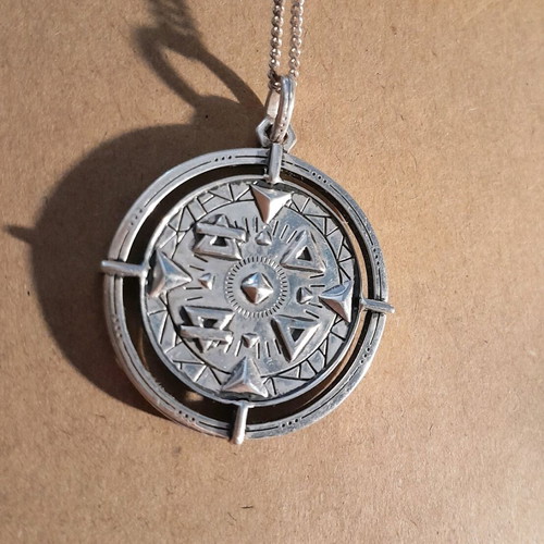Thomas Sabo Elements of Nature 925 Silver Pendant Like New