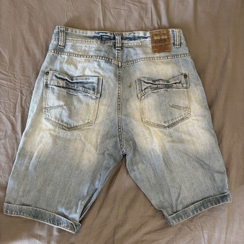 Jean shorts used, size 31, blue denim