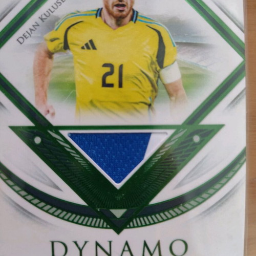 Futera 2025 Dejan Kulusevski Patch like new, numbered 15