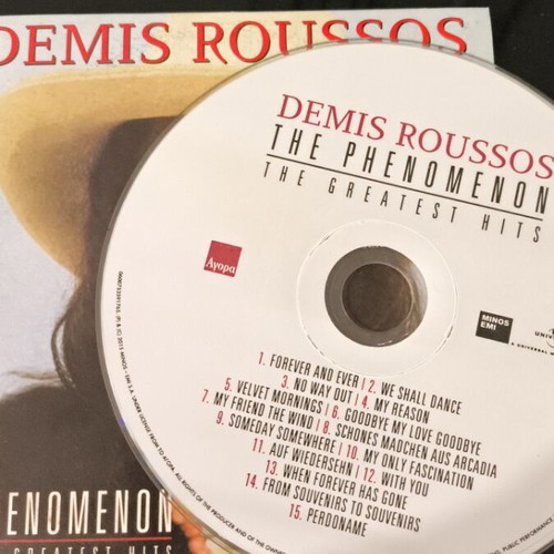 Demis Roussos CD like new, The Phenomenon The Greatest Hits
