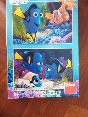 Finding Dory Double Puzzle like new, 5+
