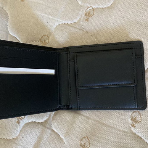Lacoste wallet new, black