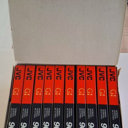 JVC 90 audio cassette, pack of 10, sealed