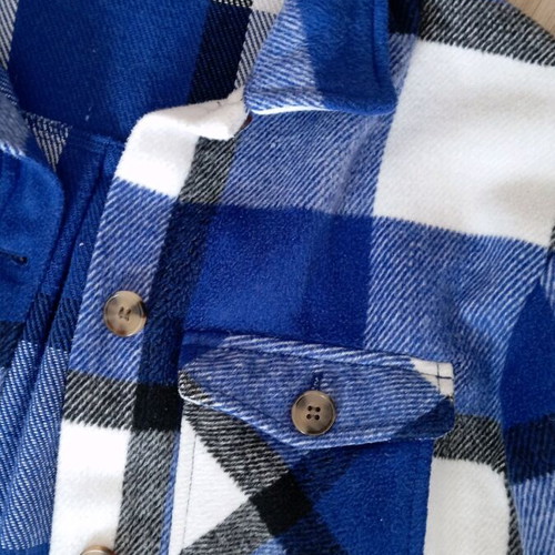 H&M Checked Jacket Shirt Like New, Size 146-152, Age 10-12