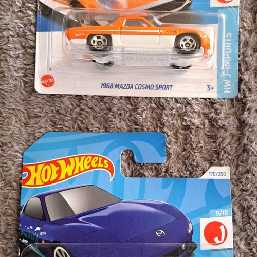 Hot Wheels Mazda pack of 4 new in card