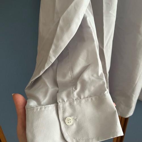 Men's shirt new, size 52 (3XL), gray color