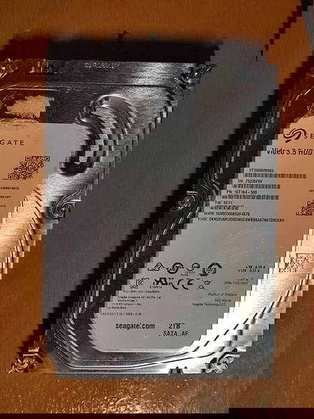 2TB Seagate HDD 3.5"