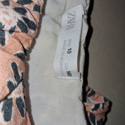 Zara sleeveless top for girl like new, size 140 cm