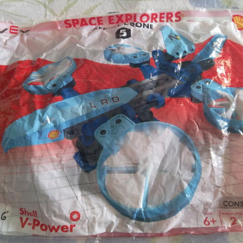 Aerial Drone building blocks new, sealed bag