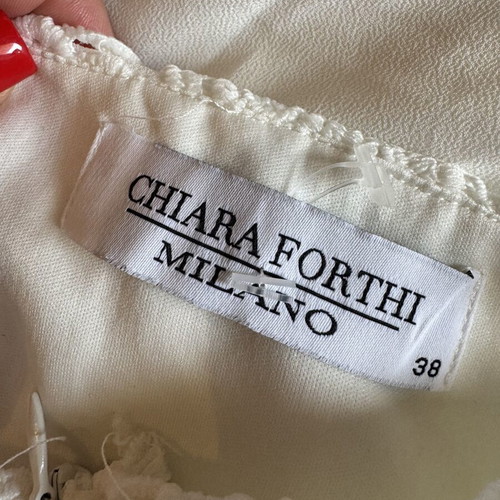 Chiara Forthi Milano λευκό μίνι φόρεμα σαν καινούργιο, μέγεθος 38 M