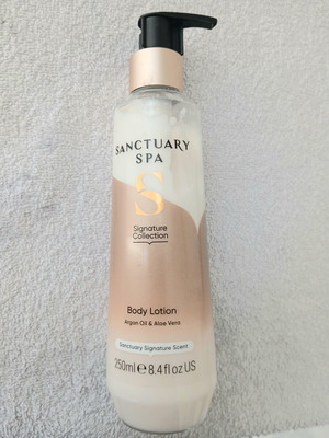 Sanctuary Spa Argan and Aloe Vera Body Lotion new