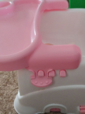 Portable Baby Feeding Seat used