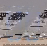 William Lawson's scotch whisky 2 παλιά διαφημιστικά ποτήρια