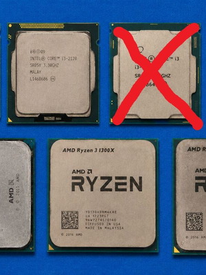AMD & Intel processor bundle, 8 pcs, fully functional